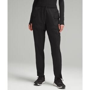Lululemon Convertible Black Nylon High-Rise Hiking Pant Size 4